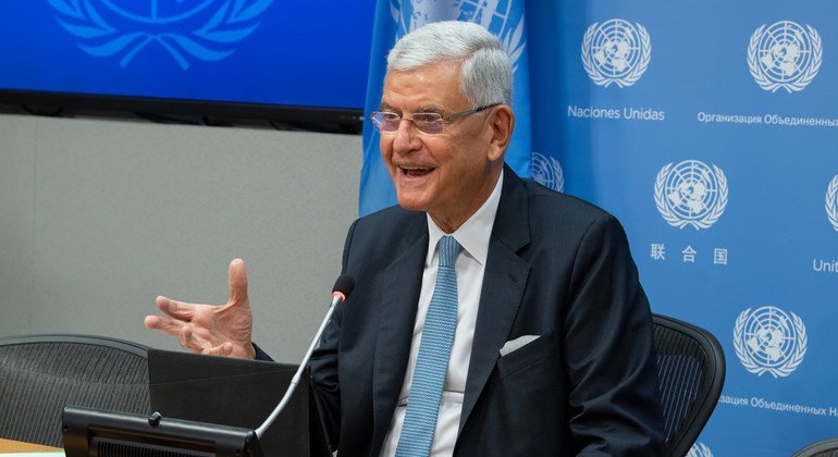 Le monde est « en retard » pour résoudre les grands défis mondiaux, selon Volkan Bozkir